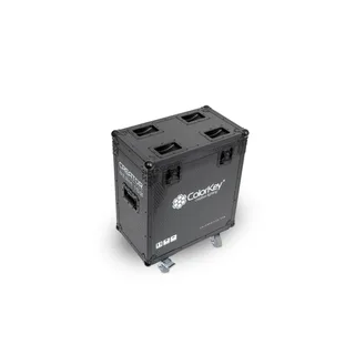ColorKey 2-pc Creator Flight Case for Beam 150 w/ Casters (All Black)