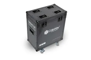 ColorKey 2-pc Creator Flight Case for Beam 150 w/ Casters (All Black) gallery 1