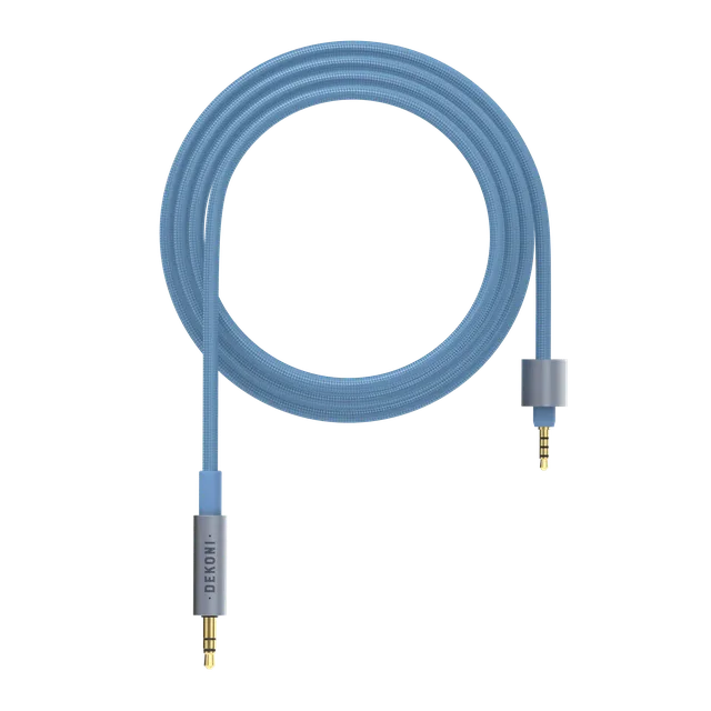 Dekoni Audio Ensemble 3.5mm  plug 52” length Nylon Jacket