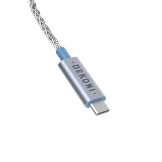 Dekoni Audio Ensemble USB-C DAC/AMP 52" length Braided