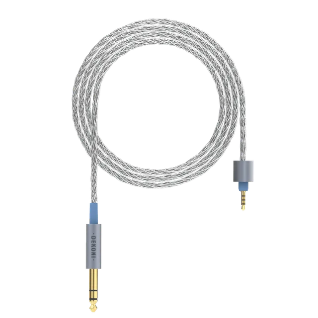 Dekoni Audio Ensemble 6.35mm Plug 64” length Braided
