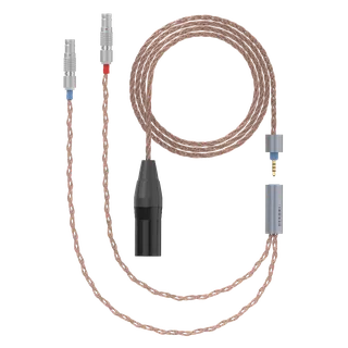 Dekoni Audio Ensemble 4-Pin XLR PCUHD Copper Cable with 2-Pin Lemo Utopia Headphone Connectors