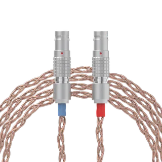 Dekoni Audio Ensemble 4-Pin XLR PCUHD Copper Cable with 2-Pin Lemo Utopia Headphone Connectors gallery 3