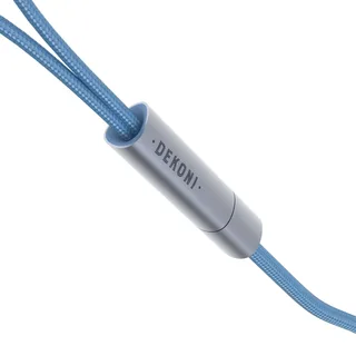 Dekoni Audio Ensemble Single 3-pin mini XLR Nylon Jacket Y-Split