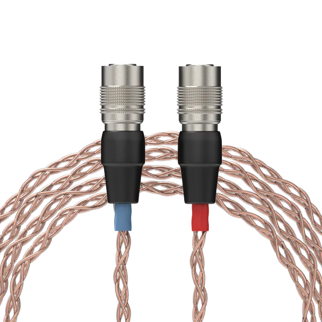 Dekoni Audio Ensemble DCA Hirose plugs Braided PCUHD Y-Split