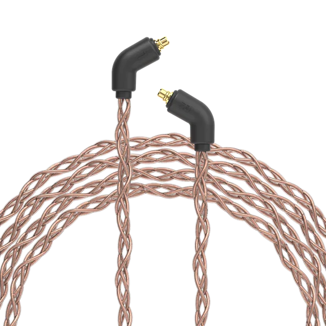 Dekoni Audio Ensemble Post-Split MMCX IEM Connectors with PCUHD Copper Cable