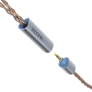 Dekoni Audio Ensemble Post-Split MMCX IEM Connectors with PCUHD Copper Cable gallery 2