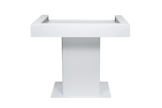 Headliner Malibu Portable DJ Podium (White)