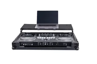 Headliner Pitch Black Flight Case for DDJ-REV7 w/ Laptop Platform & Wheels gallery 1