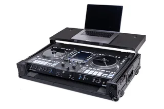 Headliner Pitch Black Flight Case for System One w/ Laptop Platform & Wheels gallery 2