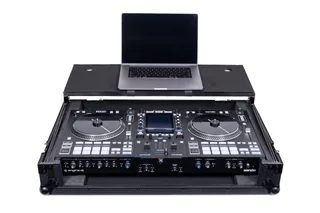 Headliner Pitch Black Flight Case for System One w/ Laptop Platform & Wheels gallery 3