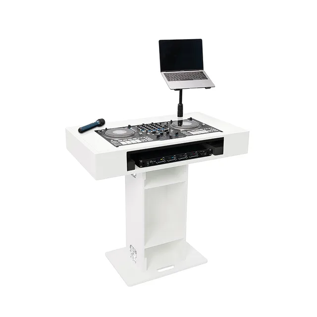 Magma Groove Terminal DJ Podium (White)