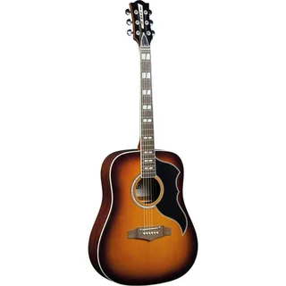 Eko Ranger VI VR Dreadnought Acoustic Guitar – Honey Burst