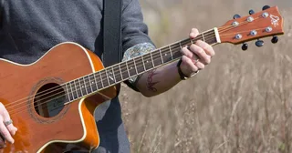 Eko DUO A200e Auditorium Acoustic-Electric Guitar – Natural gallery 3