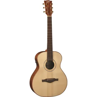 Eko Marco Polo T500e SM All-Solid Travel Acoustic-Electric Guitar – Italian Spruce