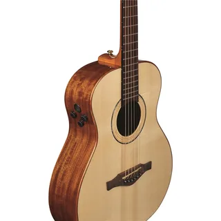 Eko Marco Polo T500e SM All-Solid Travel Acoustic-Electric Guitar – Italian Spruce gallery 1