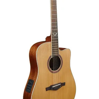 Eko EVO D350ce Dreadnought Cutaway Acoustic-Electric Guitar – Natural gallery 1