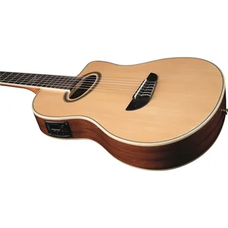 Eko NXT N100ce Cutaway Classical-Electric Guitar – Natural gallery 2