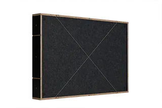 Sessiondesk SBX core Acoustic Panel - 90s Black gallery 4
