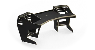 Sessiondesk GUSTAV 2.0 Studio Desk - 90s Black