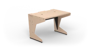 Sessiondesk HOME small 2.0 Studio Desk with RACKS with KEY - 100% Birch gallery 2