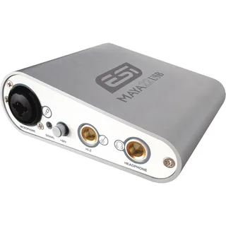 ESI MAYA22 USB - Silver - Flexible High Performance 24-bit USB Audio Interface