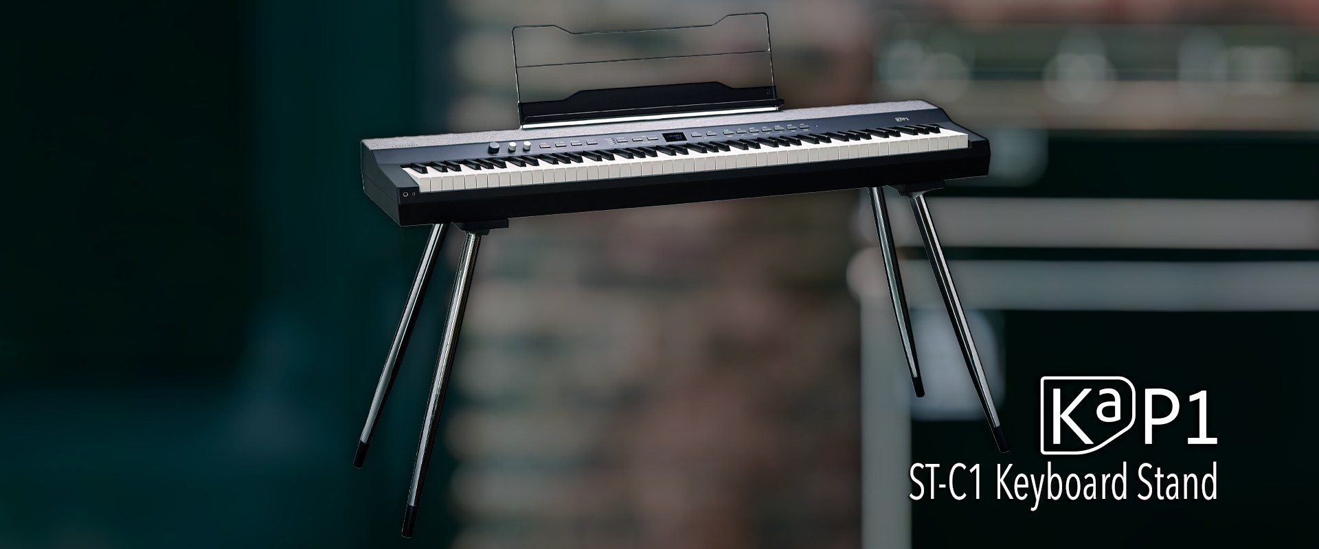 Kurzweil ST-C1 Chrome Keyboard Stand
