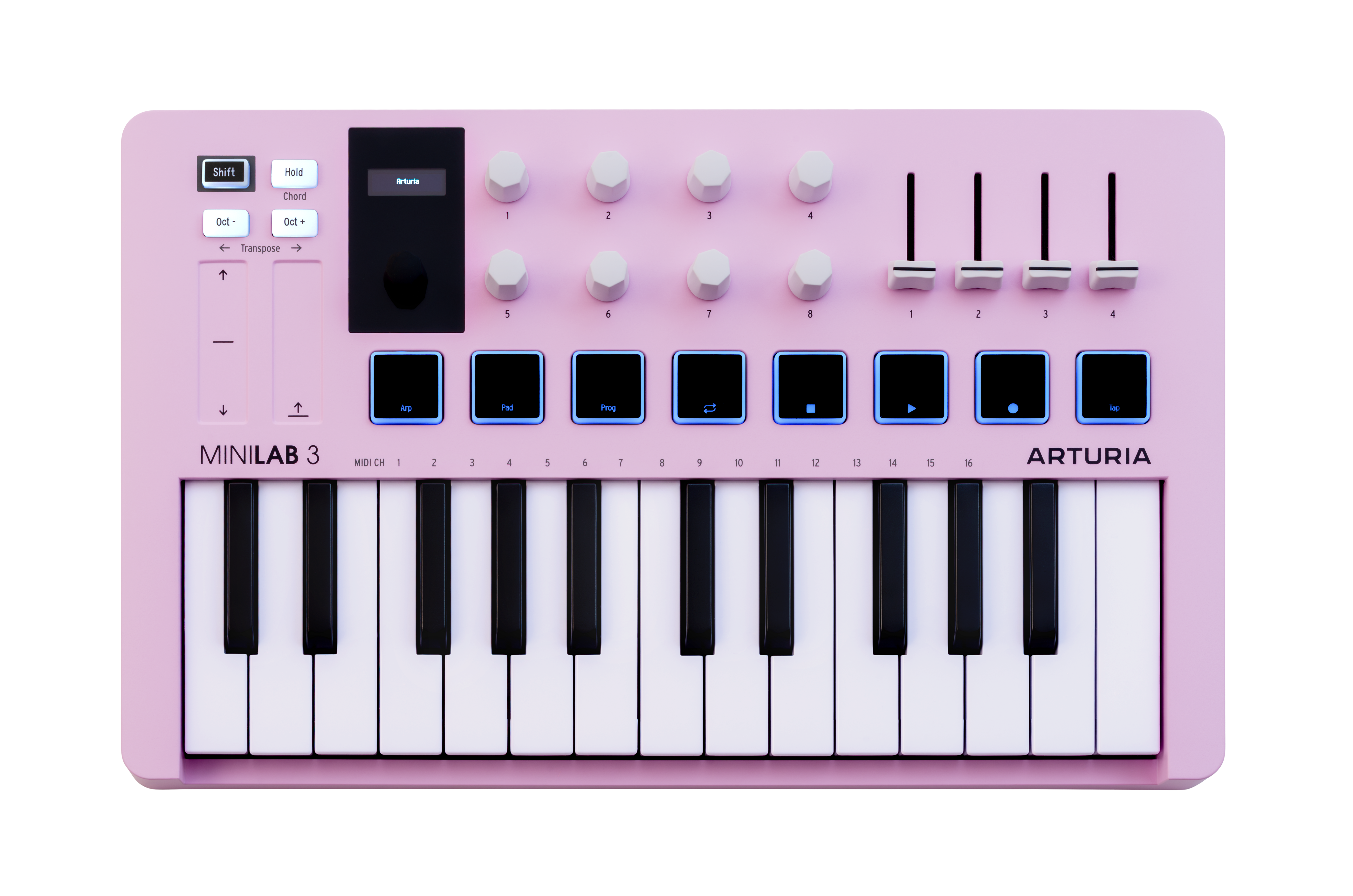 Arturia MiniLab 3 Rose Quartz gallery 7