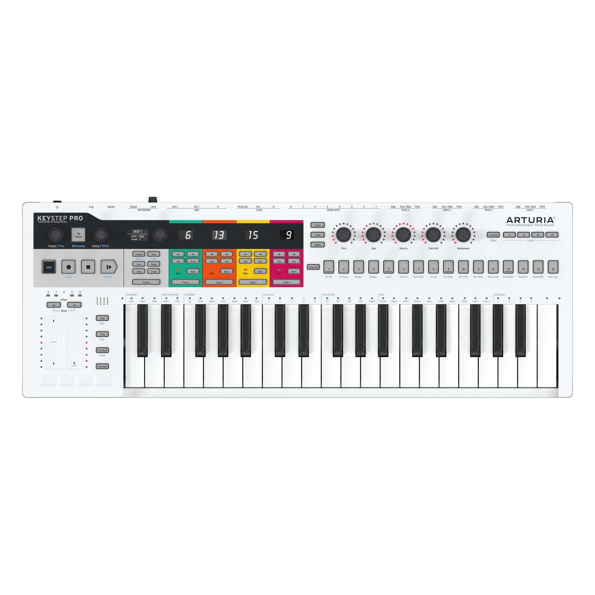 Arturia Keystep Pro Sequencer & Midi Keyboard Controller