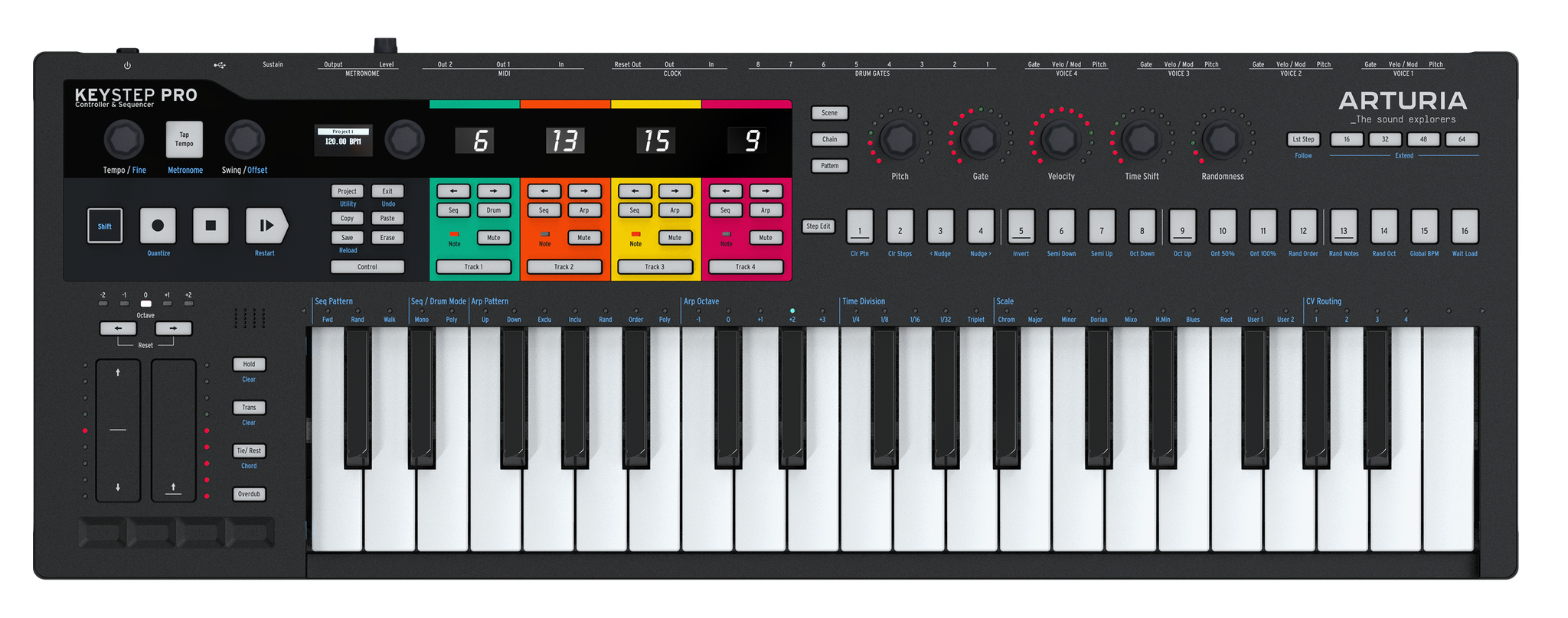 Arturia Keystep Pro Black Edition gallery 2