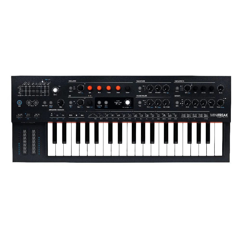 Arturia MiniFreak 6-Voice Polyphonic Hybrid Synthesizer Keyboard