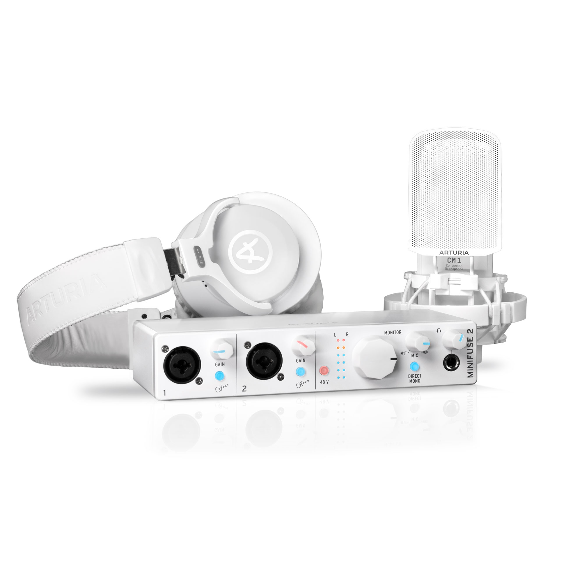 Arturia MiniFuse Recording Pack (White)