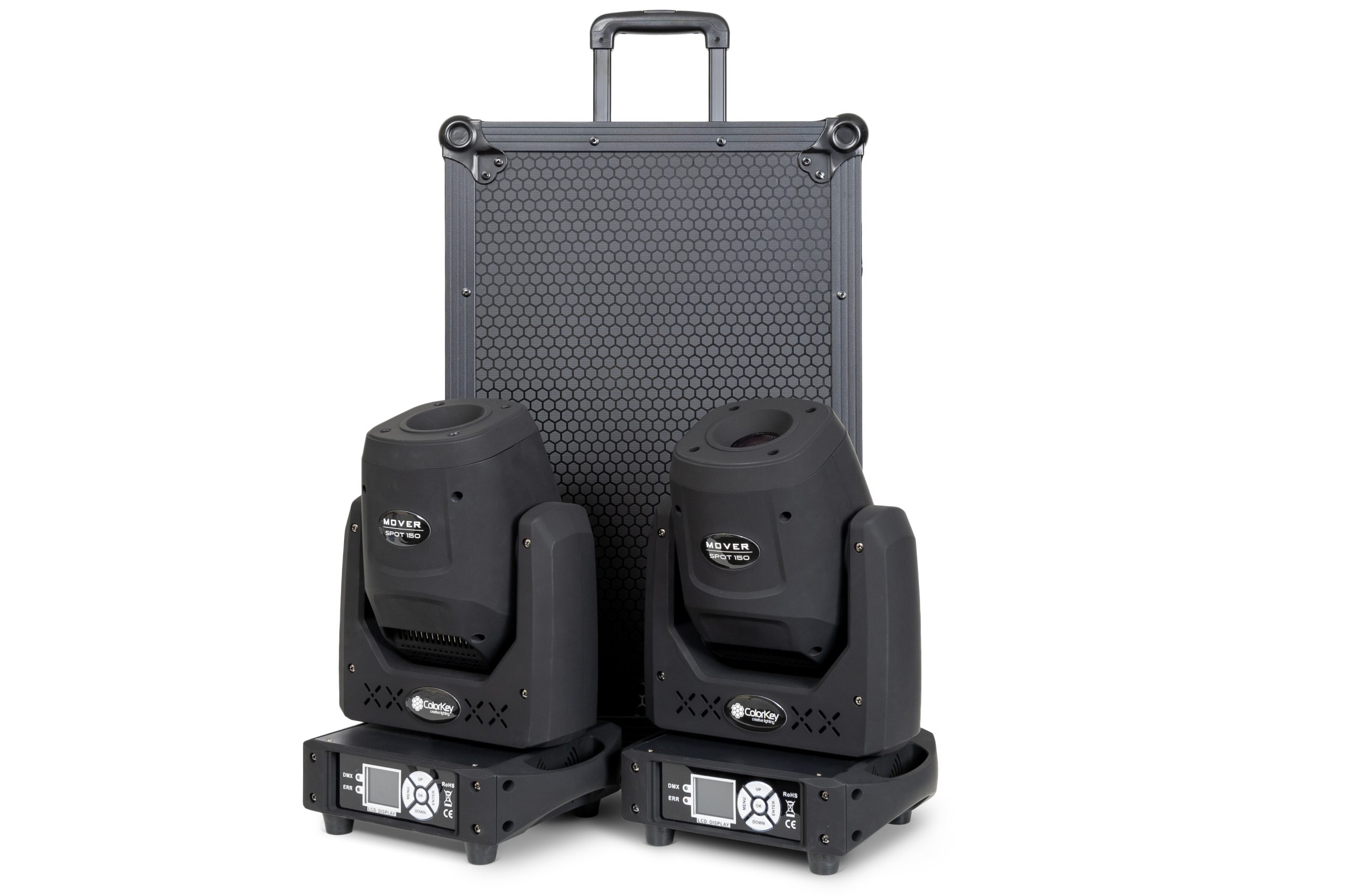 Mover Spot 150 2-Pack Bundle w/ Flight Case Trolley gallery 2