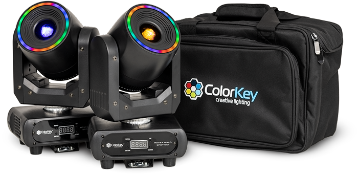 Colorkey Halo Spot 1002-Pack Bundle w Carrying Bag gallery 1