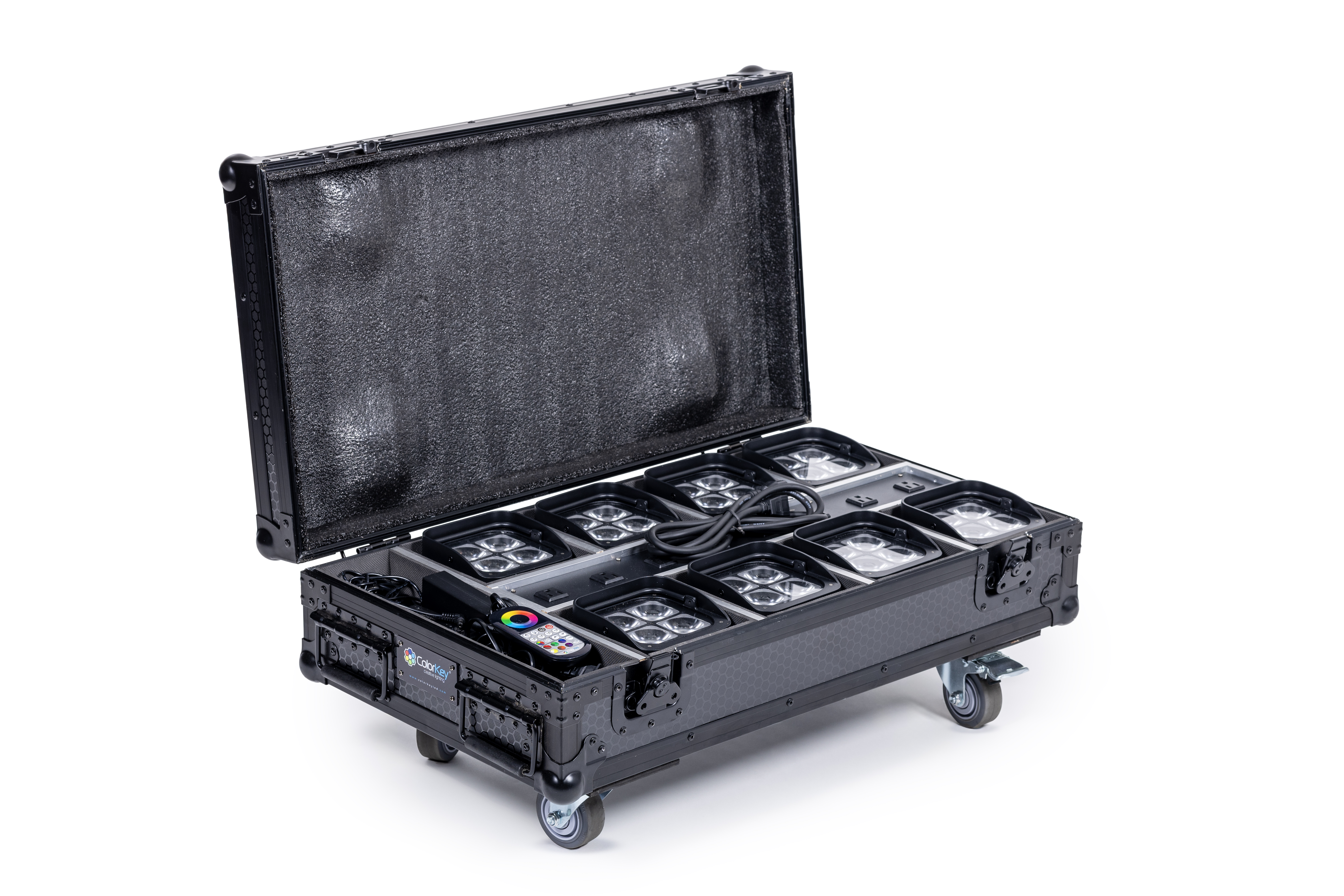 ColorKey MobilePar Mini Hex 4 MKII (8-Pack w/ Charging Road Case) gallery 5