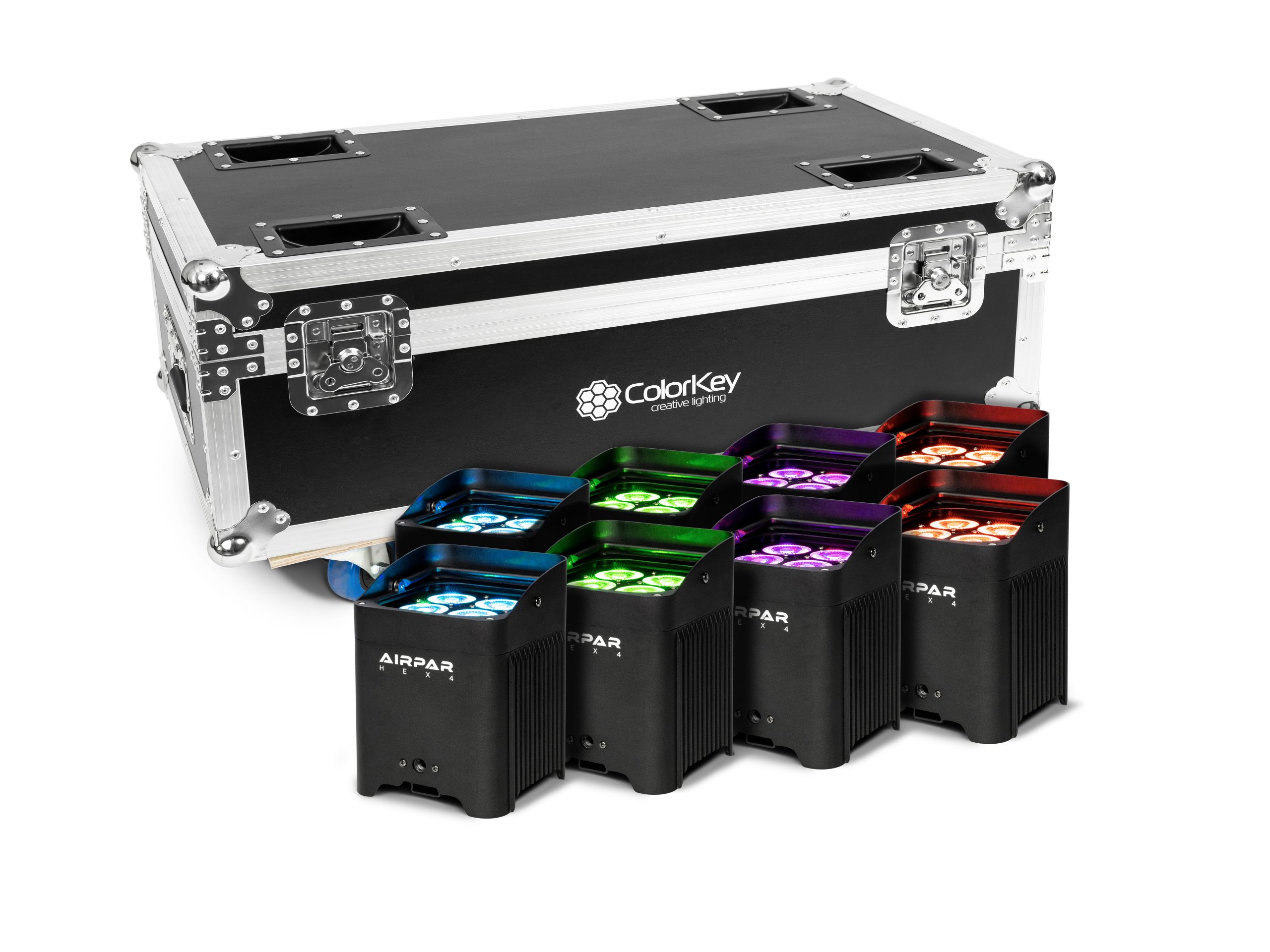 AirPar HEX 48-Pack Bundle w/ Charging Flight Case