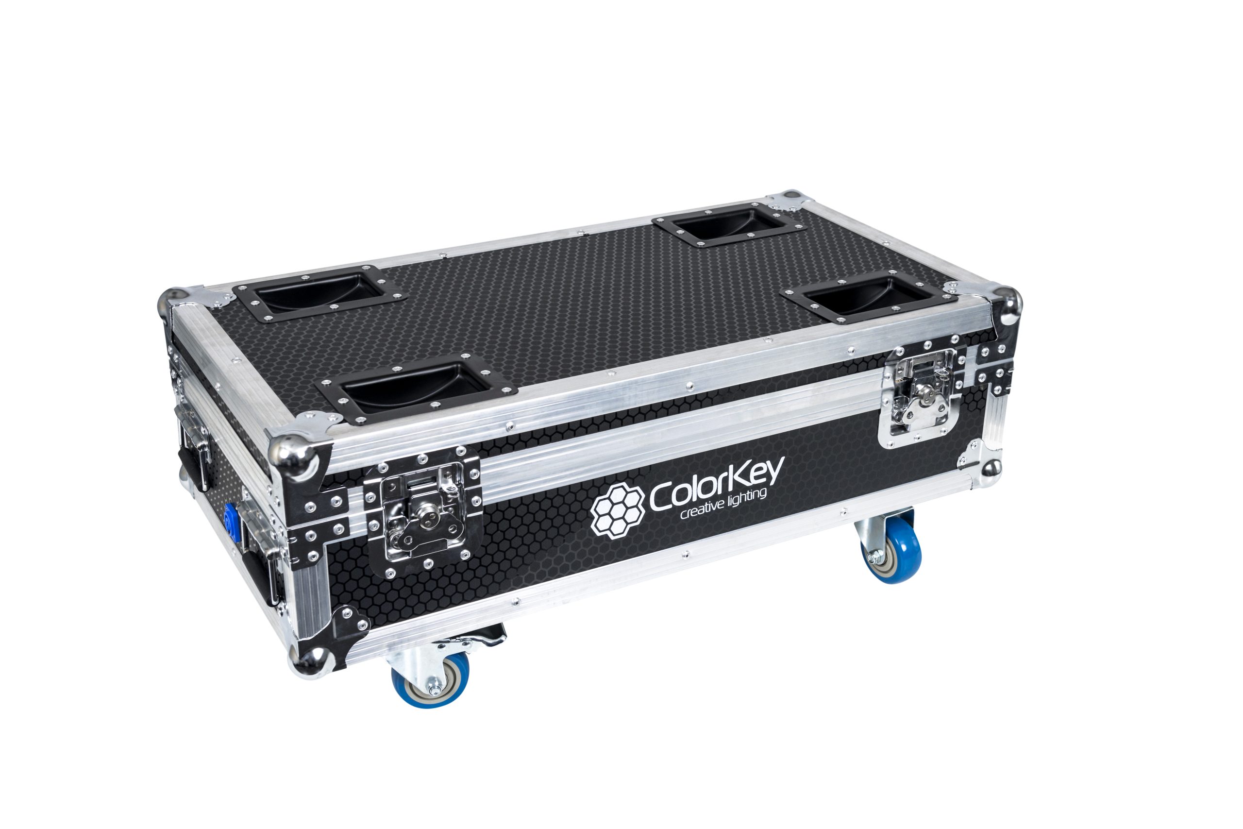 8-pc Charging Flight Case w/ Casters for MobilePar Mini HEX4 gallery 4