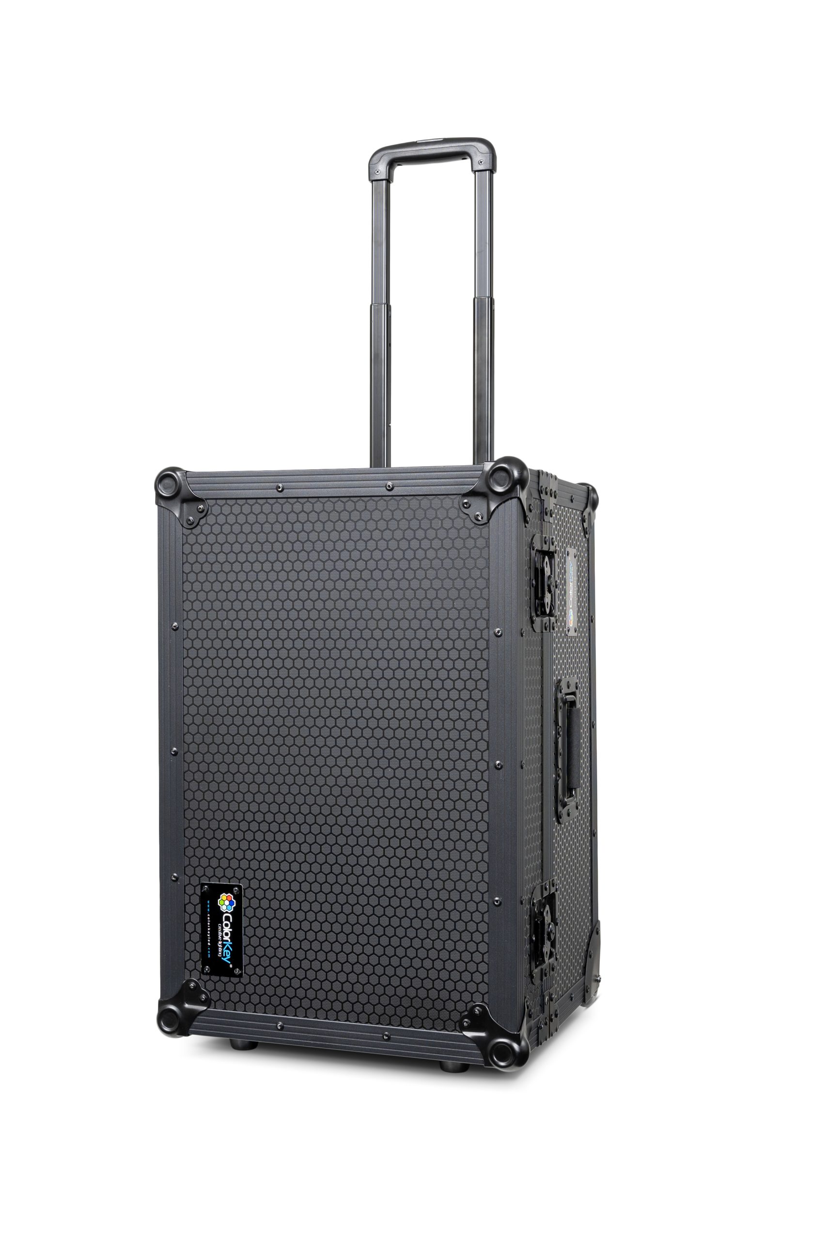 2-pc Flight Case Trolley for Mover Spot 150 (All Black) gallery 1