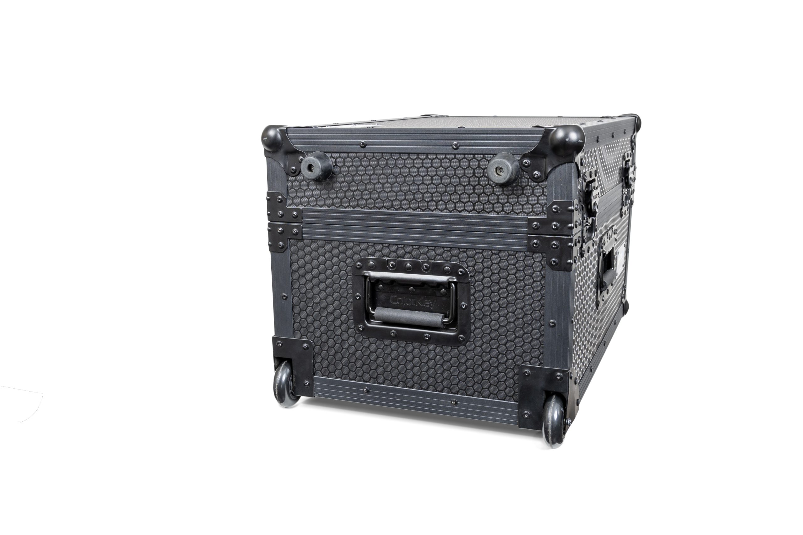 2-pc Flight Case Trolley for Mover Spot 150 (All Black) gallery 6