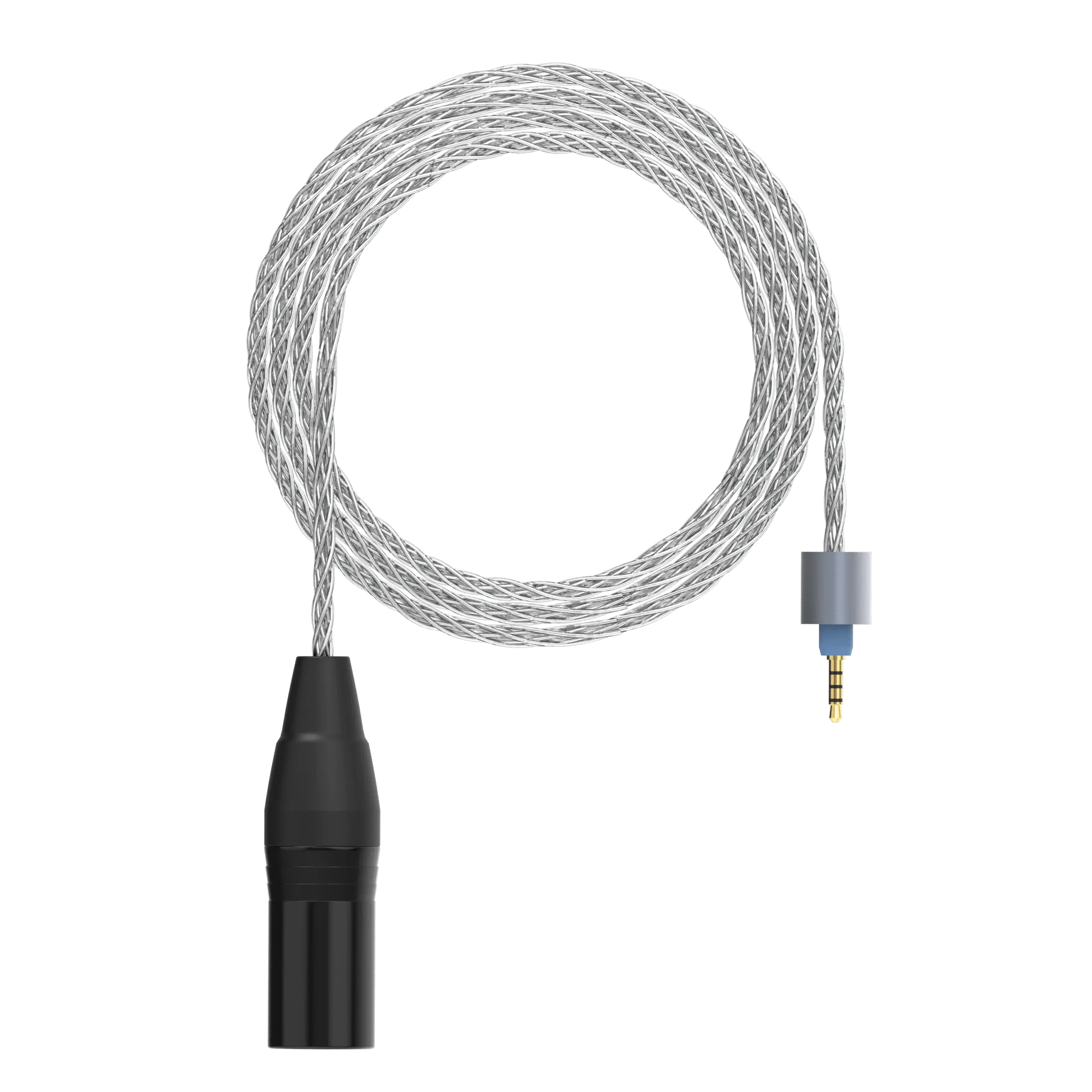 Dekoni Audio Ensemble 4-Pin XLR  plug 52” length Braided