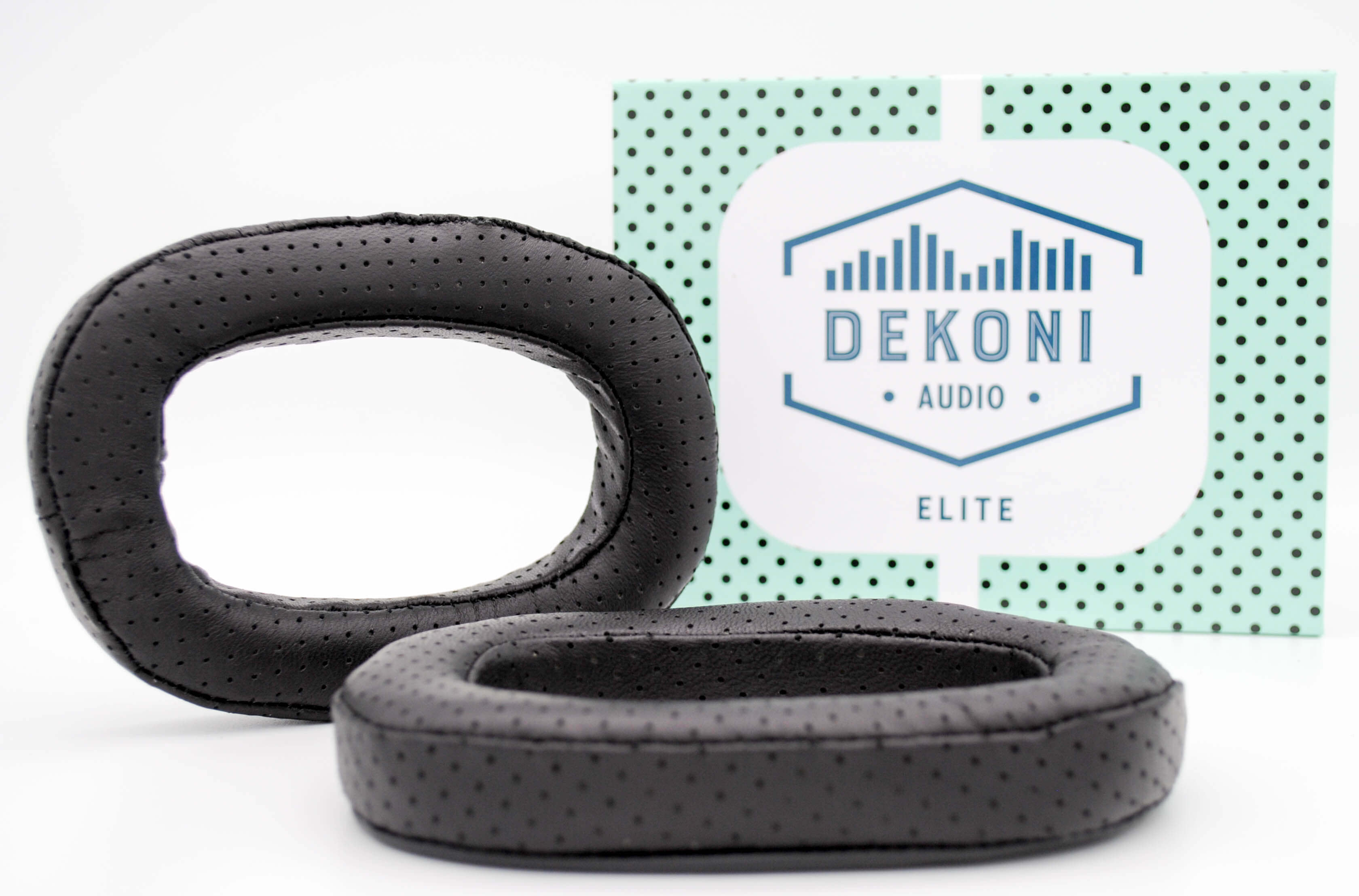 Dekoni Audio Fenestrated Sheepskin Ear Pad set for the Koss ESP/95X gallery 1