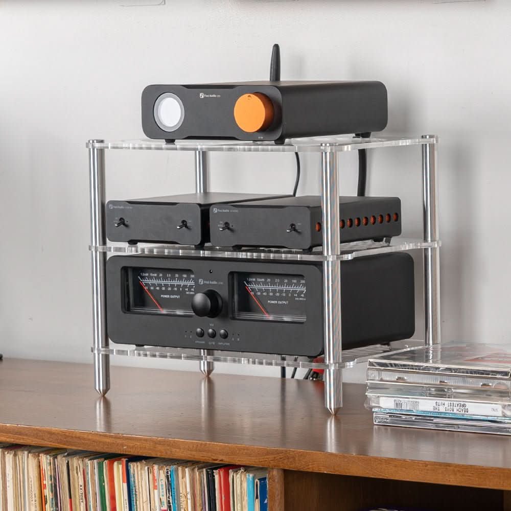 Fosi Audio 3-Tier Acrylic Component Rack gallery 7