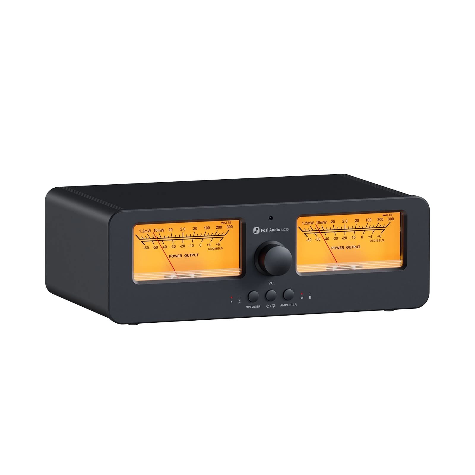Fosi Audio LC30 Speaker Selector, Orange
