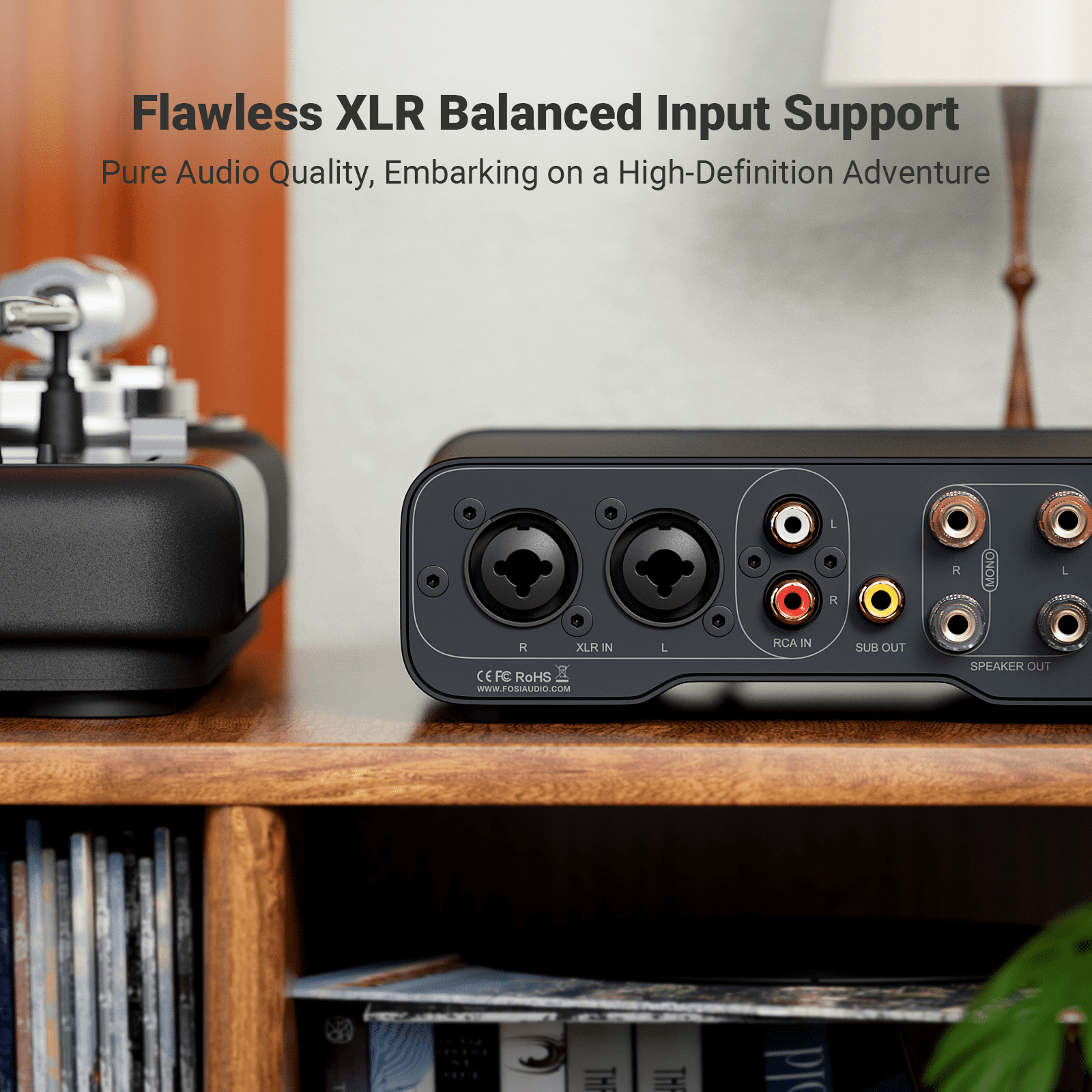 Fosi Audio ZA3 Balanced Stereo Amplifier, 32V/5A gallery 2