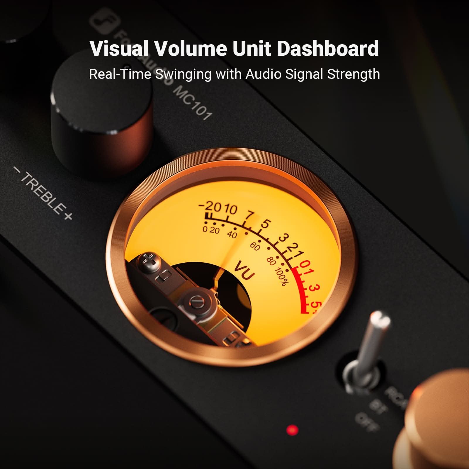 Fosi Audio MC101 Bluetooth Stereo Amplifier gallery 2