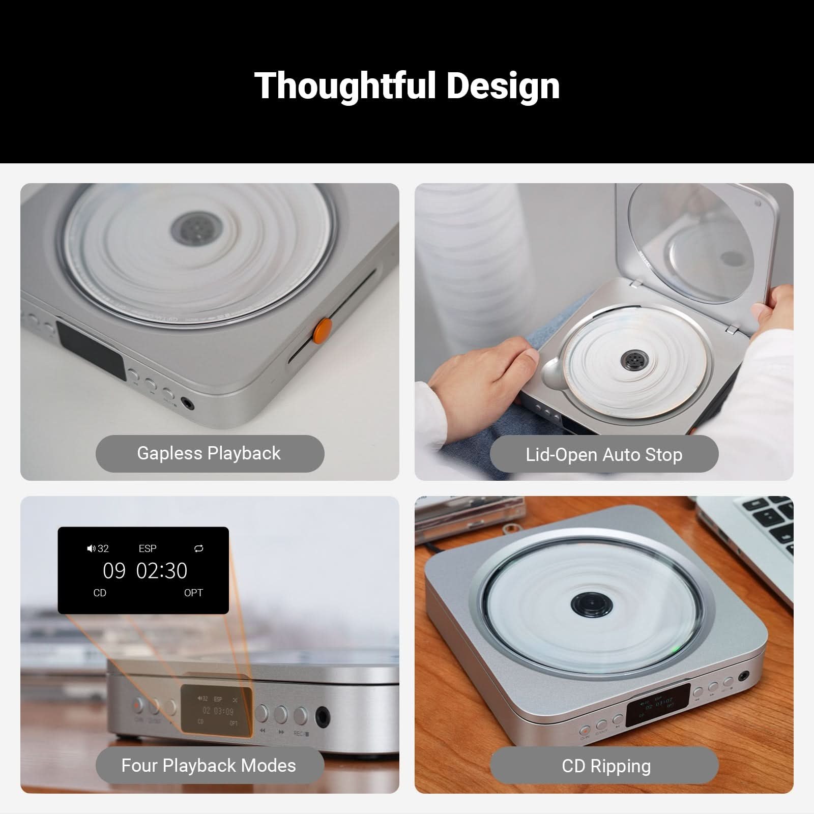Fosi Audio Merak CD Player gallery 6