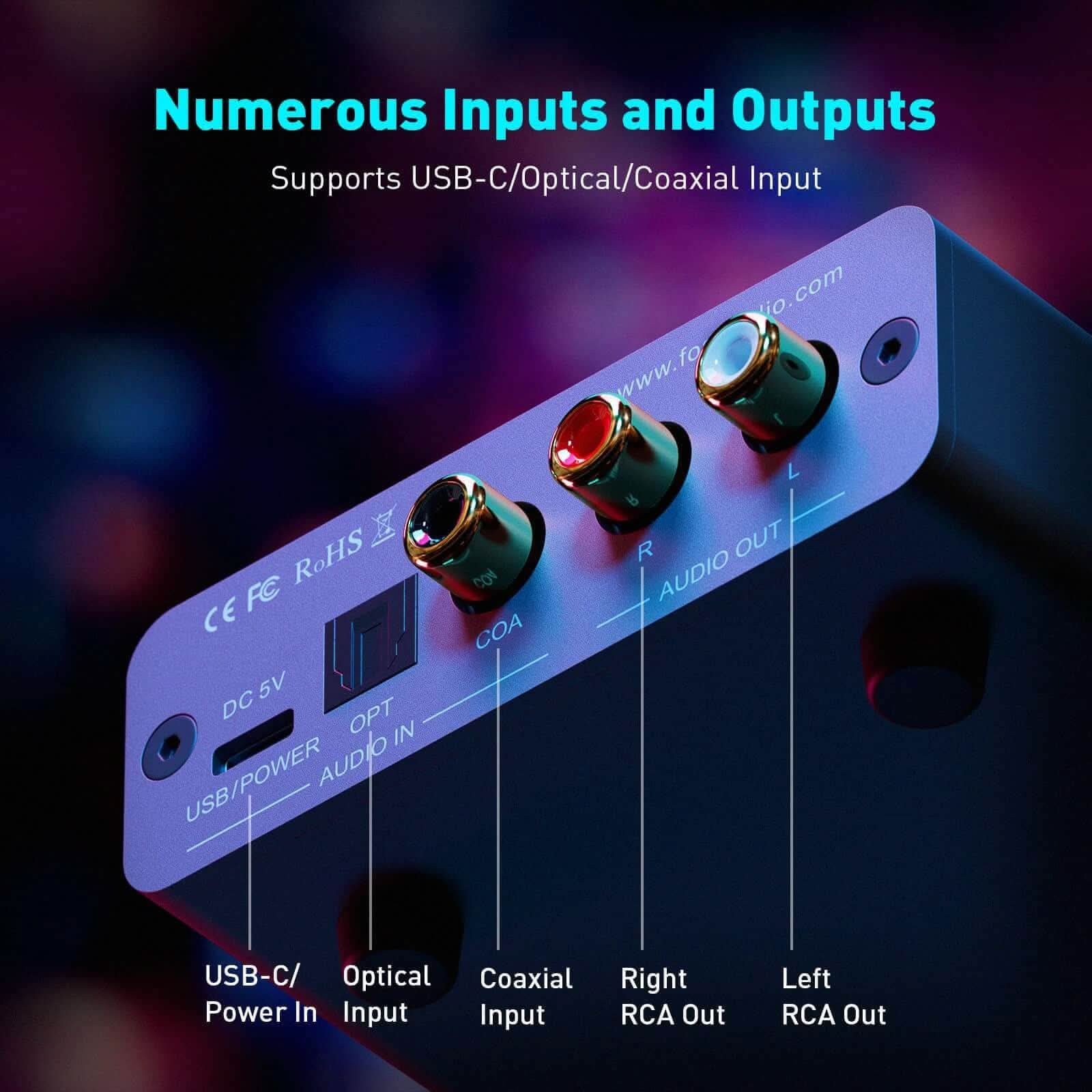 Fosi Audio K5 Pro Gaming DAC/Headphone Amp gallery 2