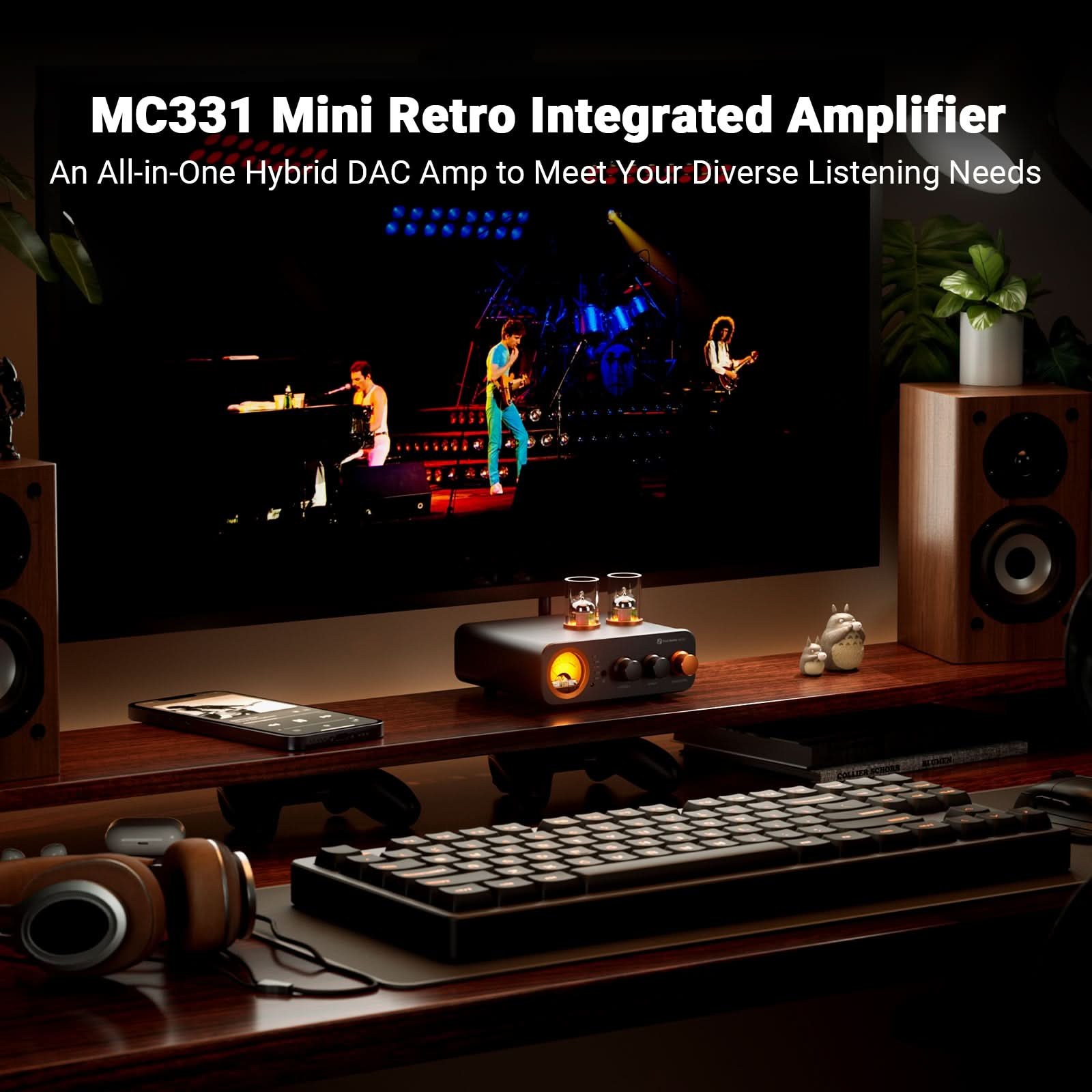 Fosi Audio MC331 Tube Integrated Amplifier gallery 1