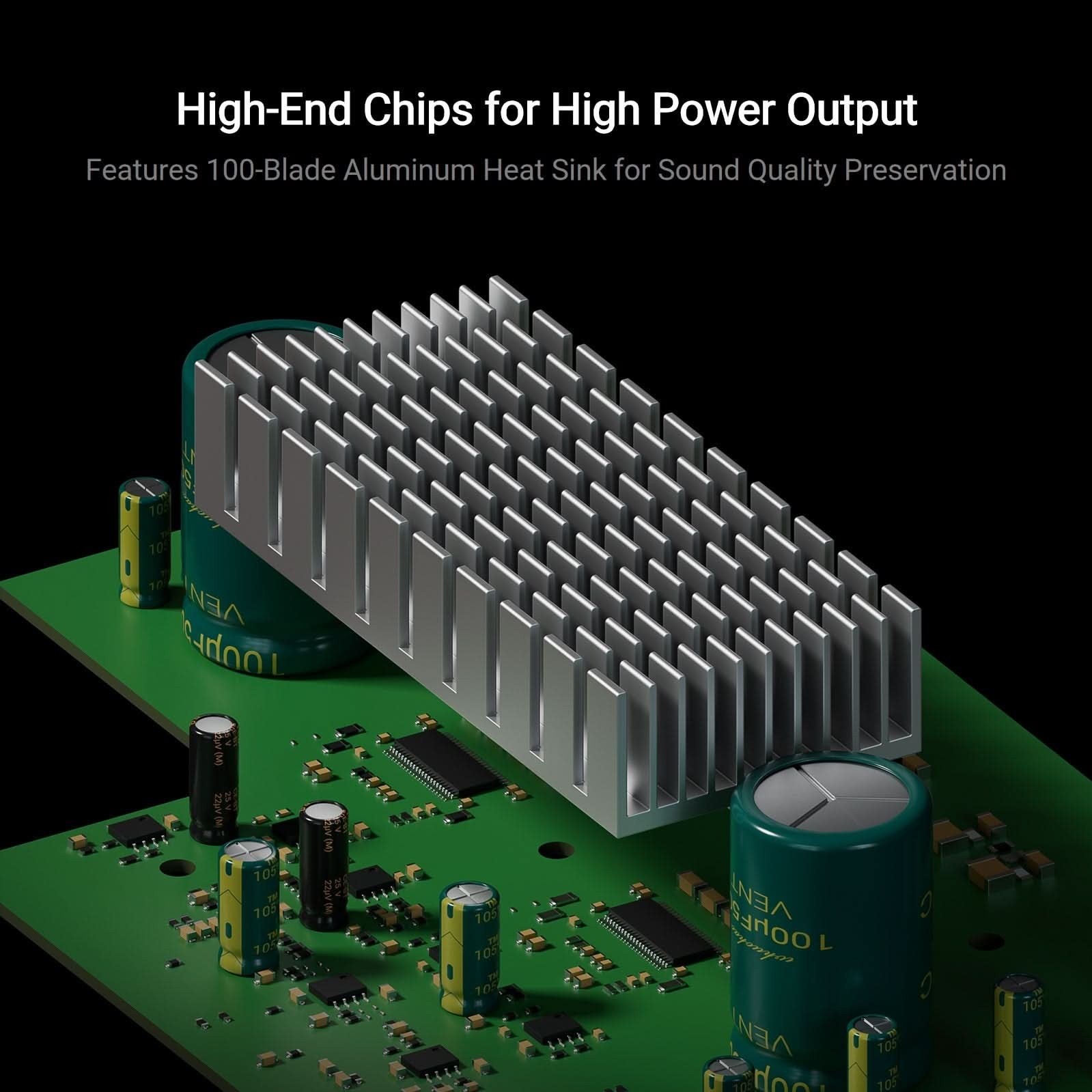 Fosi Audio MC351 Integrated Amplifier, 32V/5A gallery 4