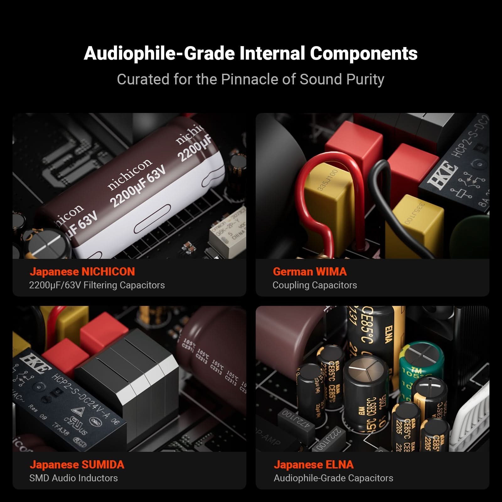 Fosi Audio V3 Mono Power Amplifier Bundle, 48V/10A gallery 4
